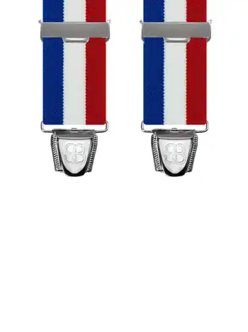 Hercule Tricolore Bleu Blanc Rouge Drapeau Français - 120 cm vue avant