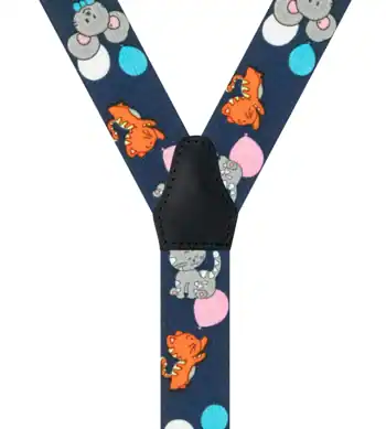 Chats & Souris Bleu Marine - 80 cm vue arrière