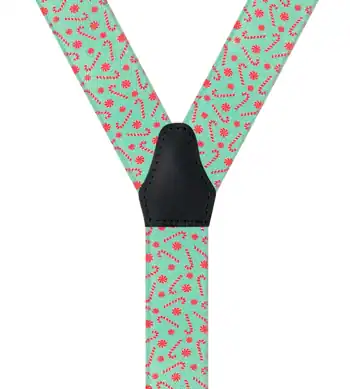 Cannes à sucre Turquoise - 80 cm vue arrière