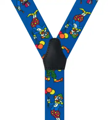 Clowns Bleu Marine - 80 cm vue arrière