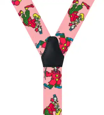 Clowns Rose - 80 cm vue arrière