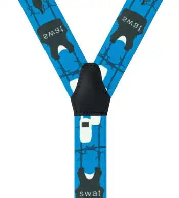 SWAT Bleu - 80 cm vue arrière