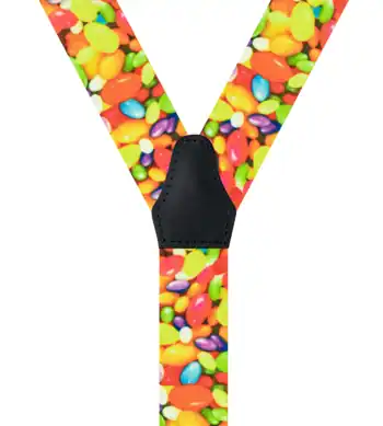 Bonbons Orange - 80 cm vue arrière