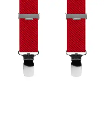 Uni Sergé Rouge - 80 cm vue avant