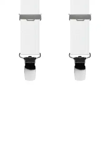 Uni plat Blanc - 80 cm vue avant