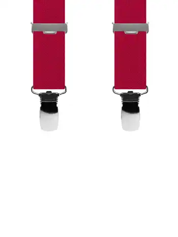 Uni plat Rouge - 80 cm vue avant