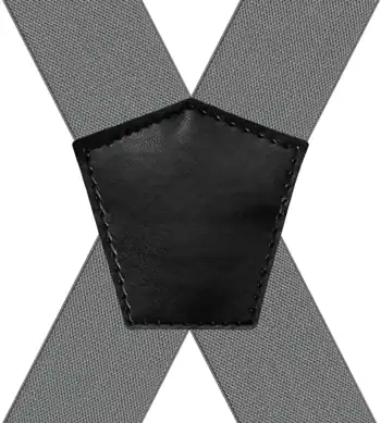 Uni plat Gris - 120 cm vue arrière