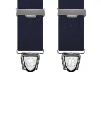 Uni plat Bleu Marine - 120 cm vue avant