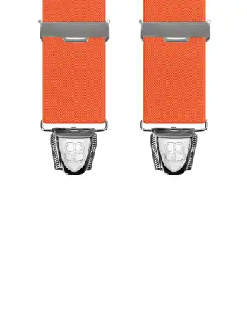 Uni plat Orange - 120 cm vue avant