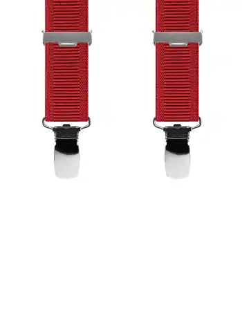 Uni échelle Rouge Vermillon - 80 cm vue avant