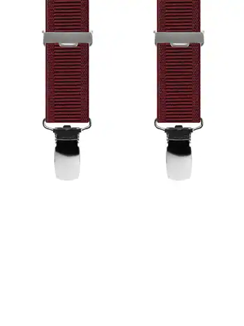 Uni échelle Rouge Bordeaux - 80 cm vue avant
