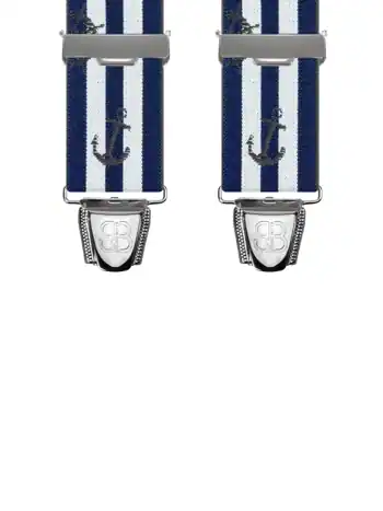 Marin Bleu Marine & Blanc - 120 cm vue avant