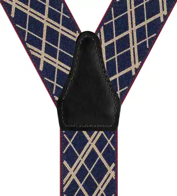 Losanges et Diagonales Marine - 120 cm vue arrière