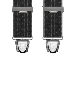 Bandes surpiquées Noir - 120 cm vue avant