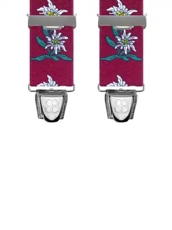 Edelweiss Bordeaux - 120 cm vue avant