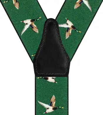 Animaux Canards Vert - 120 cm vue arrière