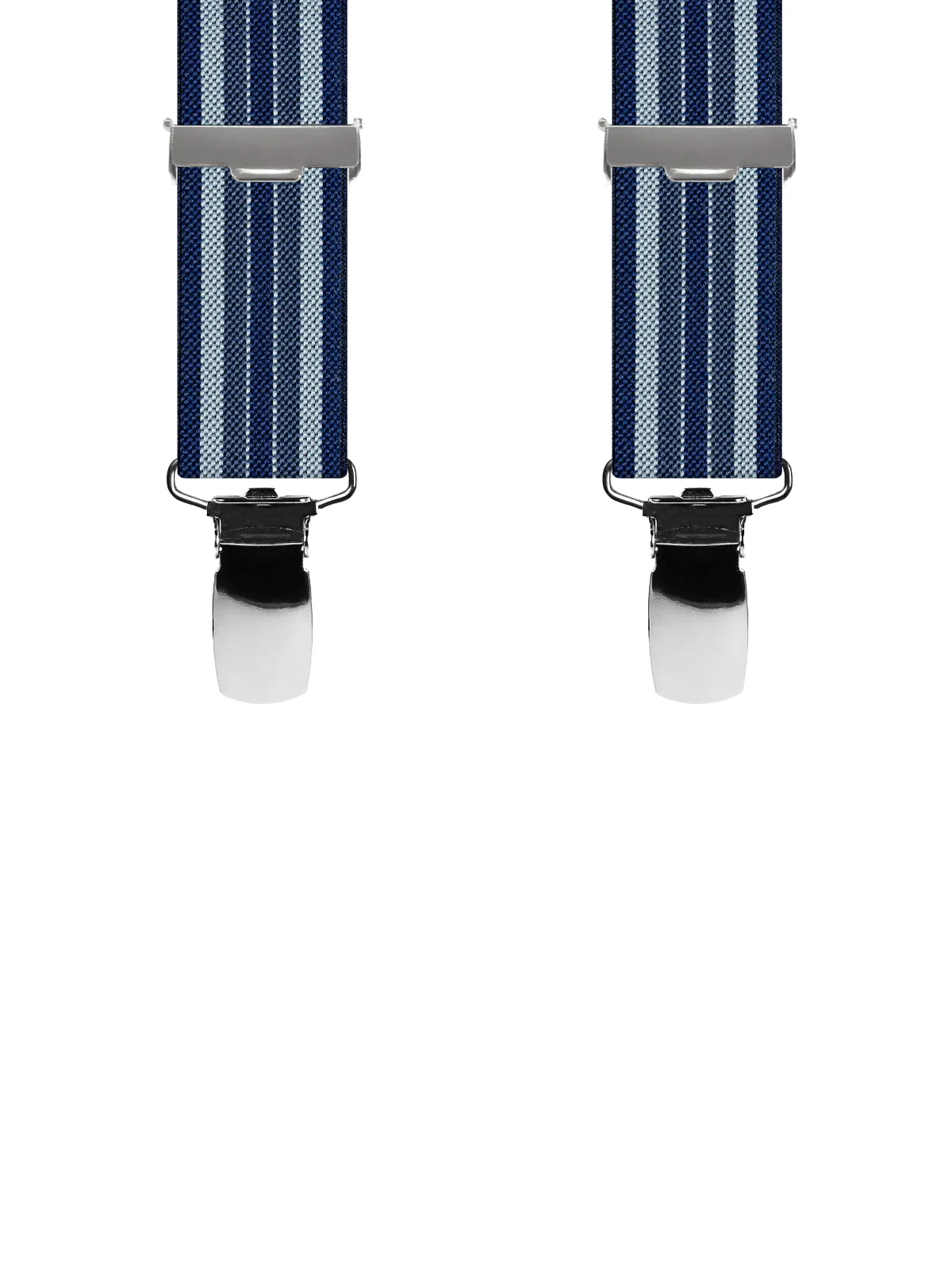 Vue avant - Bretelles enfant biclip Fantaisie Bleu 80 cm