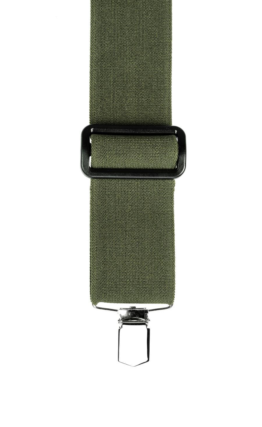 Bretelles 3 Pinces - Extra Large 50mm - 140cm - Kaki