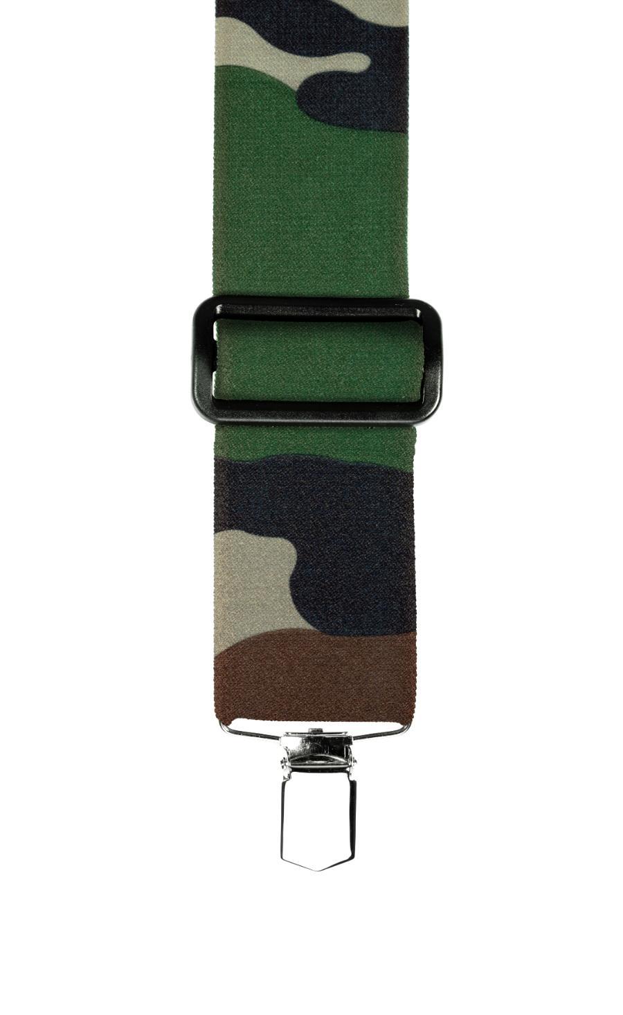 Bretelles 3 Pinces - Extra Large 50mm - 140cm - Camouflage