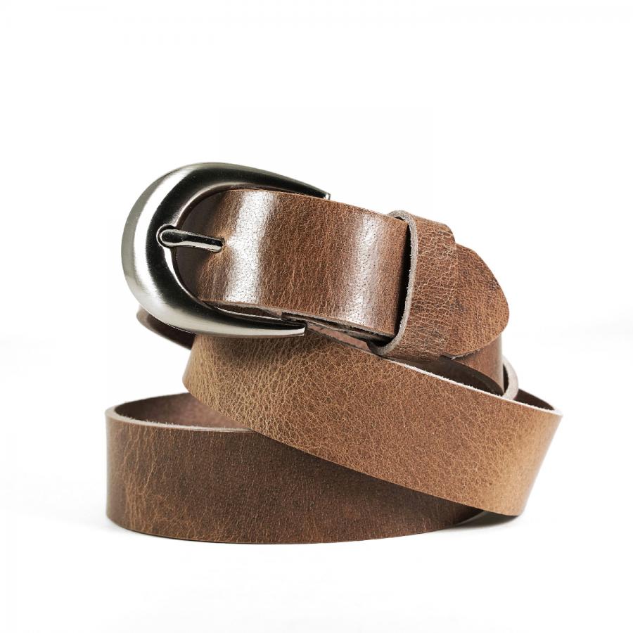 Ceinture Femme cuir - Volcano 30mm - Beige