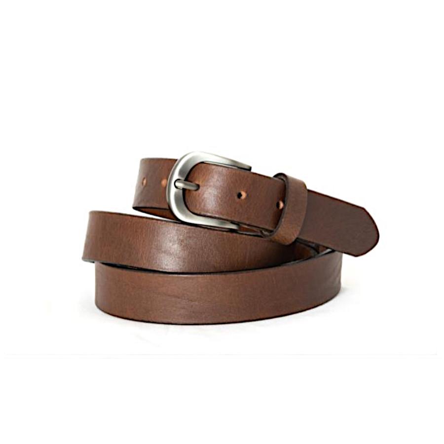 Ceinture cuir - Santiago 30mm - Marron