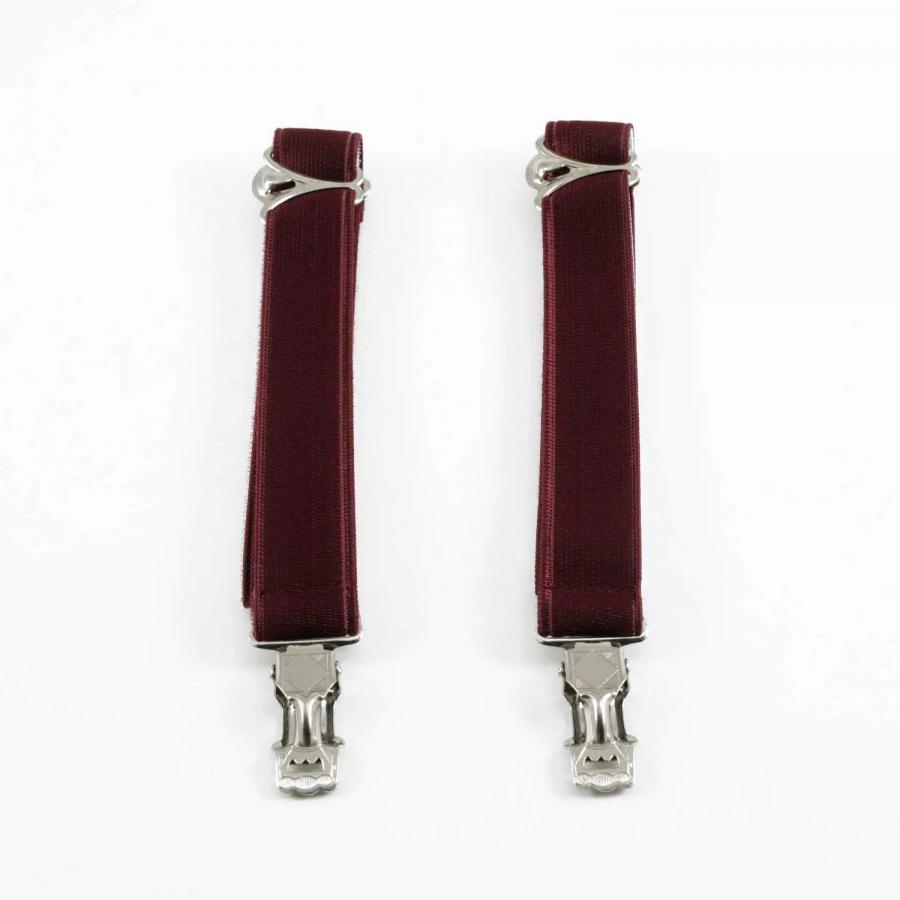 Porte-chaussettes (x2) - Bordeaux