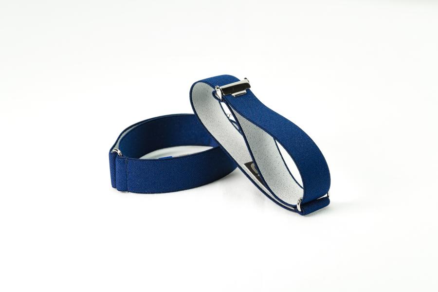 Tour de bras - Uni 25mm - Marine (1 Paire)